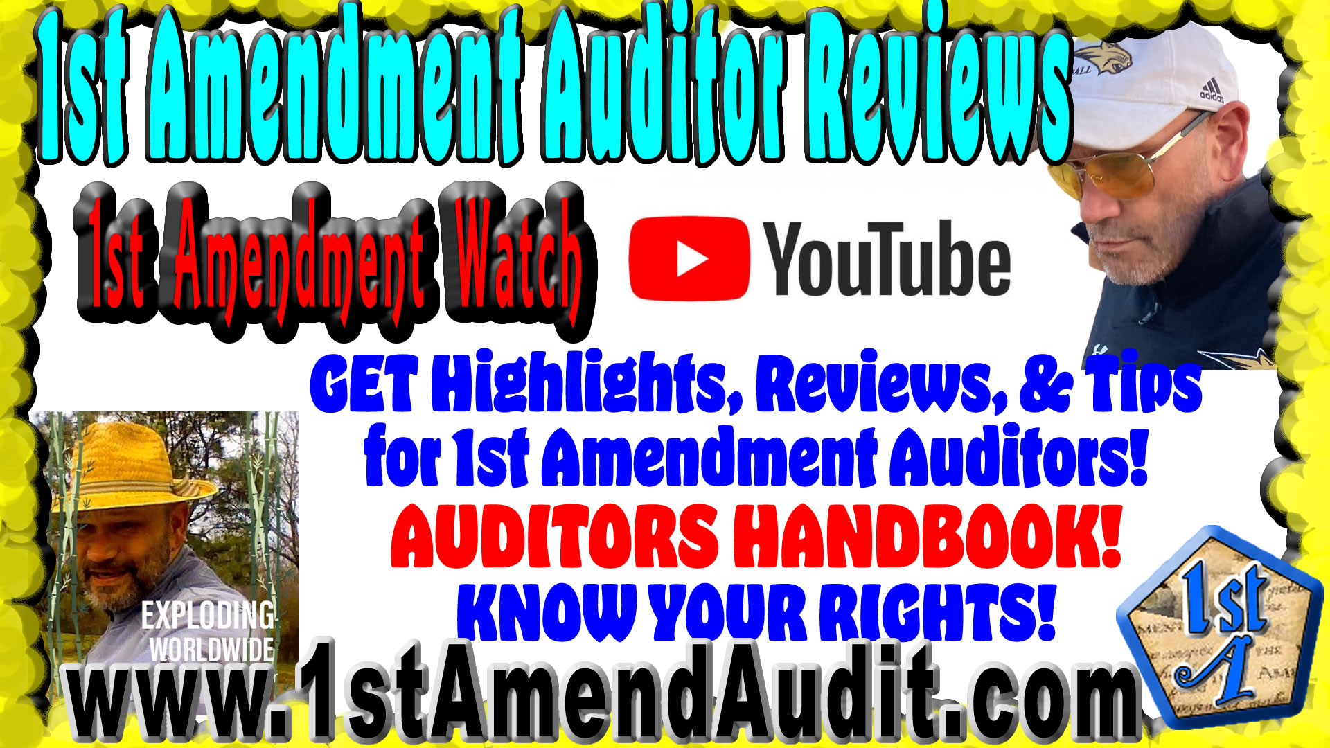 First Amendment Auditor Review News and More on 1st Amend Audit dot com