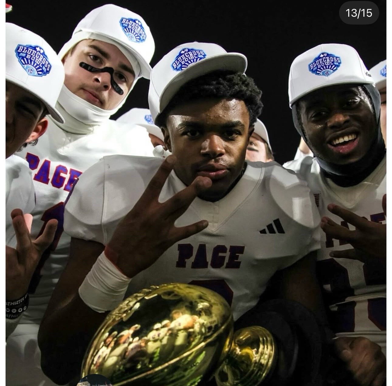 PAGE PATRIOTS FOOTBALL